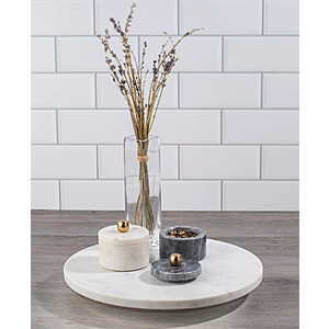 Thirstystone Uptown Marble Lazy Susan (Natural) $29.99 + Free Pickup at Macys or Free Shipping on $39+