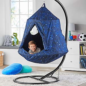 Sam's Club Members: Member's Mark Kids' Cozy Hanging Pod (Galaxy, Heart) $129.98 + Free Shipping Plus Members