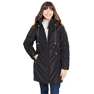 Nine West Women's Chevron Quilted Puffer Jacket (3 Colors) $57.60 + Free Shipping