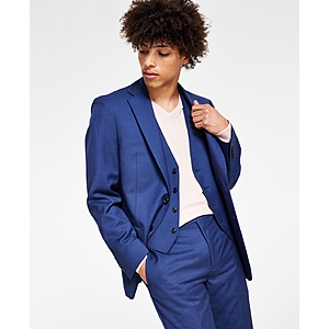 Calvin Klein Men's Slim-Fit Wool-Blend Stretch Suit Jackets (Blue, Gray) $69.99 + Free Shipping