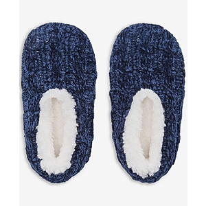 Charter Club Women's Cable Chenille Ped Slipper Socks (4 colors) $9.99 + Free Pickup at Macys or Free Shipping on $25+