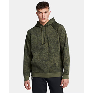 Under Armour Men's UA Rival Fleece Camo Printed Fleece Hoodie ( Marine OD Green / Baroque Green / Black,Sizes:S-XXL) $17.98 + Free Shipping