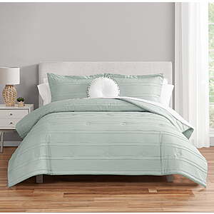 10-Piece Mainstays Bed in a Bag Comforter Set w/ Sheets (Mint,Queen) $29.42 + Free S&H w/ Walmart+ or on $35