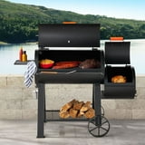 Sam's Club Members: 35" Member's Mark Barrel Grill w/ Offset Smoker $145.27 + Free Shipping Plus Members