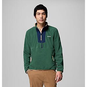 Columbia Men's Sequoia Grove Half Zip Fleece (Rain Forest, Coll Navy, Sizes: S-2XL) $24 + Free Shipping