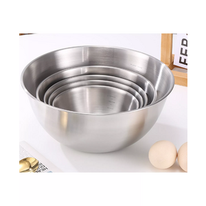 5-Piece Art & Cook Nesting Stainless Steel Mixing Bowl Set $19.45 + Free S&H on $39+