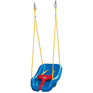 Little Tikes 2-in-1 Snug 'n Secure High Back Swing (Blue) $18.89 + Free S&H w/ Walmart+ or on $35+