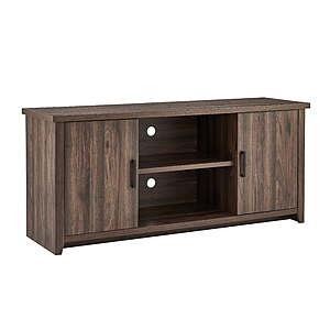 Mainstays TV Stand for TVs up to 65" (Espresso or Canyon Walnut) $74 + Free Shipping