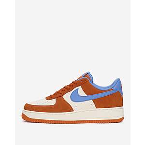 Nike Men's Or Women's Air Force 1 '07 LV8 Shoes (Safety Orange | University Blue) $59.99 + F/S orders $75+