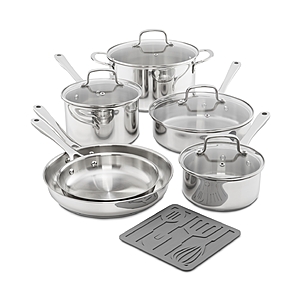11-Piece The Cellar Stainless Steel Cookware Set $99.93 + Free Shipping