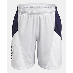 Under Armour Boys' UA Curry Splash Shorts (Gray / White / Navy, Limited Sizes) $10 + Free S&H
