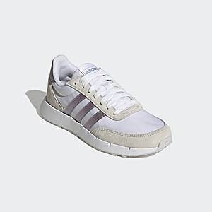 adidas Women's Run 60s 2.0 Shoes (Cloud White / Matt Purple Met. / Dash Gr) $21 + Free Shipping