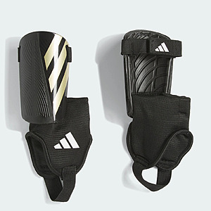 adidas Kids Tiro Match Shin Guards (S or L, Black / Gold / White) $8.40 + Free S&H
