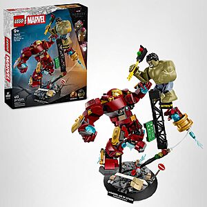 413-Piece  LEGO Marvel Epic Battle: Hulkbuster vs. The Hulk Set $42.49 + Free Shipping
