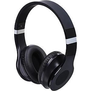 Fuji Labs Wireless HD2000 Professional Stereo Headphones (Black, White) $14.99 + Free Shipping