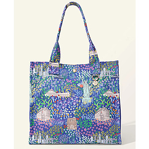 Macy's Flower Show Scenic Print Tote Bag $15.53 + Free Store Pickup at Macy's or Free Shipping on $39+