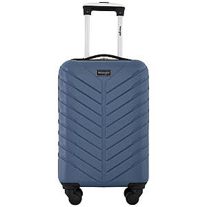 20" Wrangler Carry-On Rolling Hard Side Spinner Luggage (4 Colors) $52 + Free Shipping