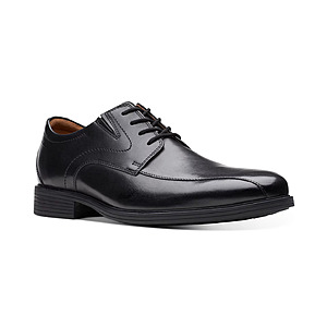 Clarks Men's Whiddon Pace Oxford Shoes (Black, Sizes: 7-13) $46 + Free Store Pickup at Macy's or Free Shipping on $39+