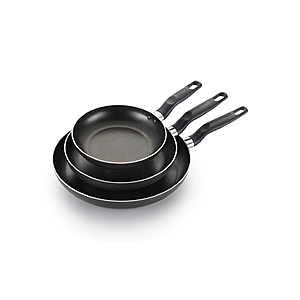 3-Piece  T-fal Fry Pan Set (Black) $21.24 + Free Pickup at Macys or Free Shipping on $39+