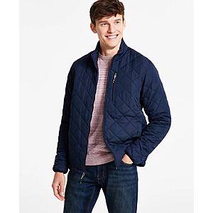 Hawke & Co. Men's Diamond Quilted Heritage Jacket (Various) $24 + Free Store Pickup at Macy's or Free Shipping on $39+