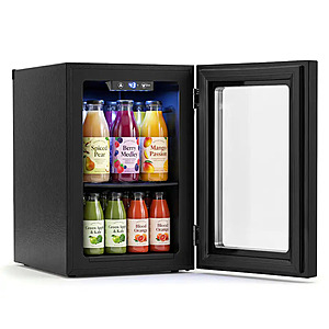 24-Can Costway 0.6 Cu. Ft. Countertop Beverage Mini Fridge w/ Touch Panel (Black) $82.99 + Free Shipping