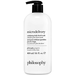 16-Oz Philosophy Microdelivery Exfoliating Daily Facial Wash $24 + Free Store Pickup at Macy's or Free Shipping on $39+