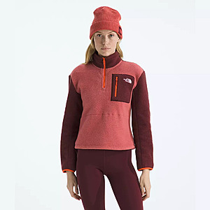 The North Face Women's Yumiori Quarter-Zip Jacket (Mars Dust/Sumac/Solr Flar, Sizes: XS-XXL) $44.98 + Free Store Pickup Or F/S $49+