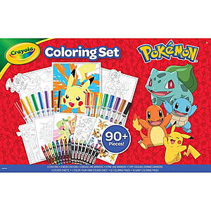 Sam's Club Members: Crayola Pokémon Ultimate Coloring & Activity Kit $6.91 + Free S&H w/ Sam's Plus Membership $50+