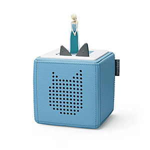 Tonies Disney Toniebox 1 Screen-Free Audio Player Starter Set w/ Elsa Tonie (Blue) $59 + Free Shipping