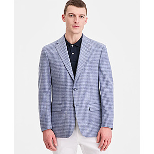 Tommy Hilfiger Men's Modern-Fit Patterned Blazer (Various) $29.99 + Free Store Pickup at Macy's or Free Shipping on $39+