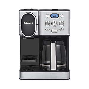 Cuisinart Coffee Center 2-in-1 Coffee Maker w/ 12-Cup Carafe & Single-Serve Brewer $115 + Free S&H