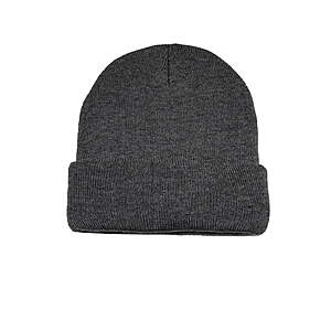 YMMV: George Men's Arctic Cuff Knit Beanie (Black Soot) $2.20 & More + Free Shipping w/ Walmart+ or on $35+