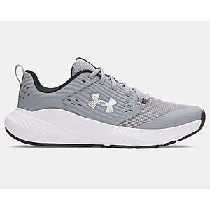 Under Armour Men's UA Commit 4 Training Shoes (Limited Sizes, Steel / White)