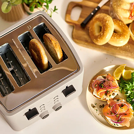 bella Pro 4-Slice Toaster w/ Extra Wide Slots (Oatmilk) $24.99 + Free Shipping