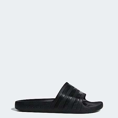 adidas Men's Adilette Aqua Slides (Core Black / Core Black) $8 + Free Shipping