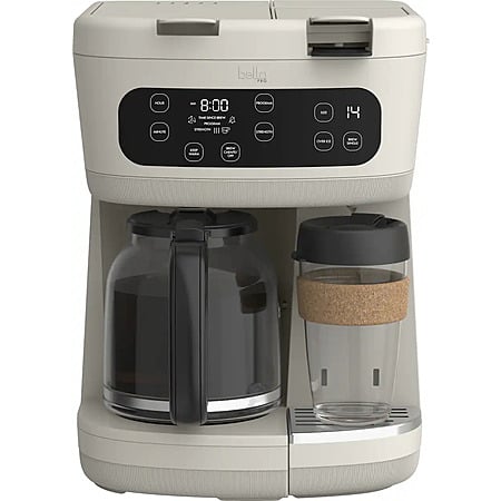 bella PRO MultiBrew 12-Cup Drip & Single-Serve Coffee Maker (Oatmilk) $59.99 + Free Shipping
