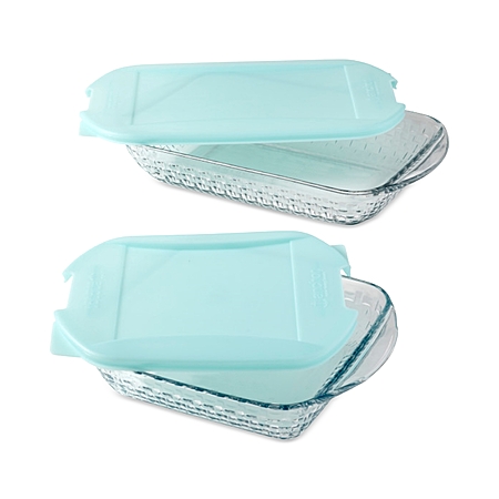 4-Piece Anchor Hocking Basketweave Embossed Bakeware Set $15.93 + Free Pickup at Macys or Free Shipping on $39+