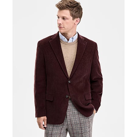 Tommy Hilfiger Men's Modern-Fit Corduroy Sport Coat (Various) $44.25 + Free Shipping
