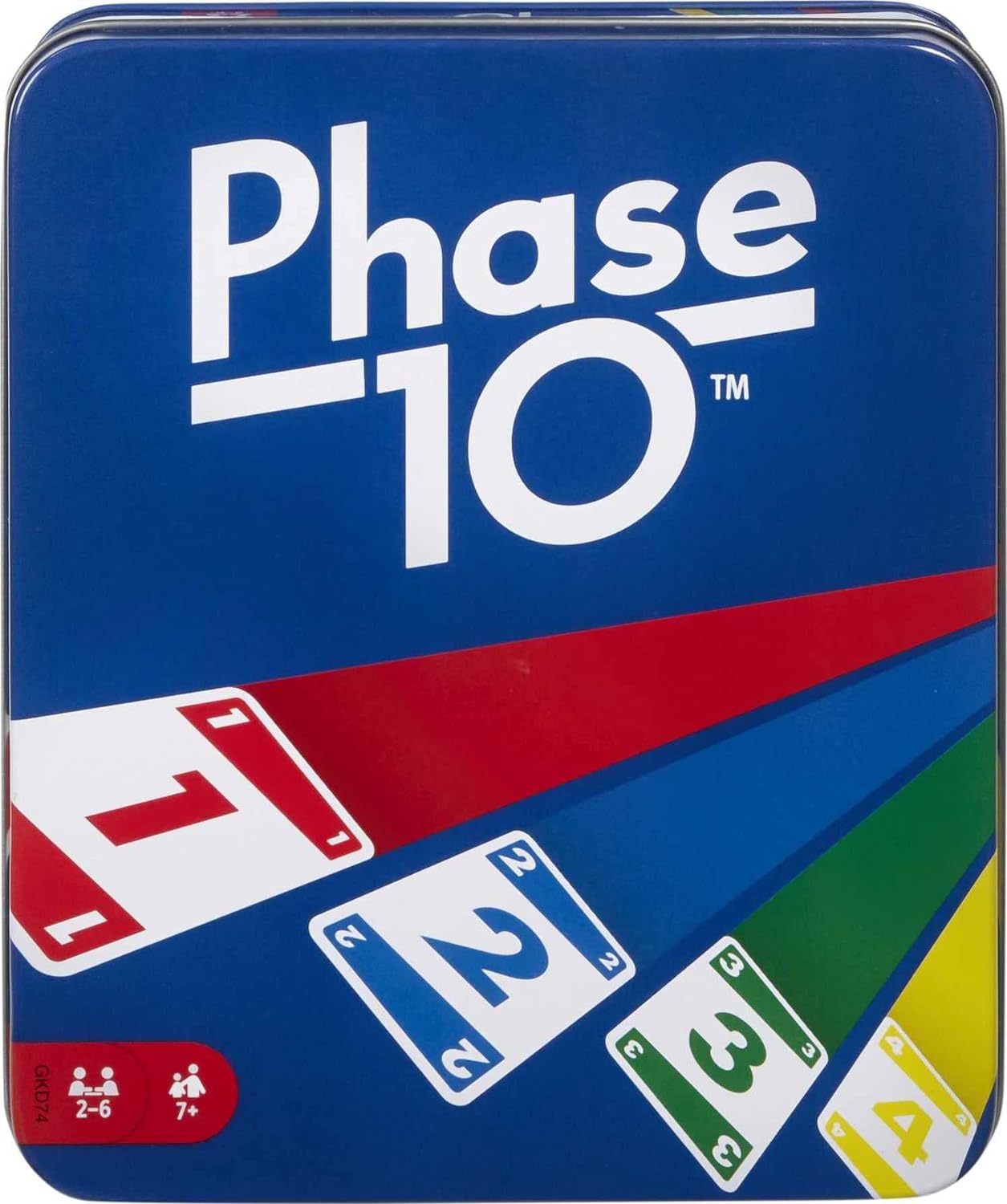Phase 10 card game in tin box - $7.49