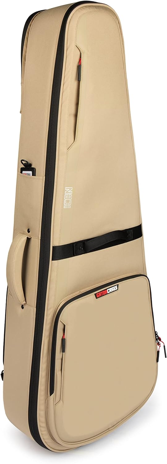 Gator Cases ICON Premium Weather Resistant Case for Acoustic Guitar with TSA Locks in Khaki for $180, Blue for $212 $180.07