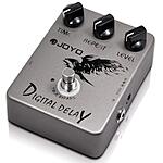 JOYO Digital Delay Effect Pedal for Electric Guitar - &quot;Analog&quot; Delay Sound $30.39