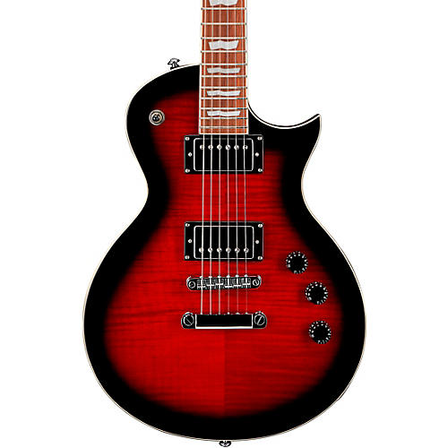 ESP LTD EC-256FM Electric Guitar in See-Thru Black Cherry Sunburst $299