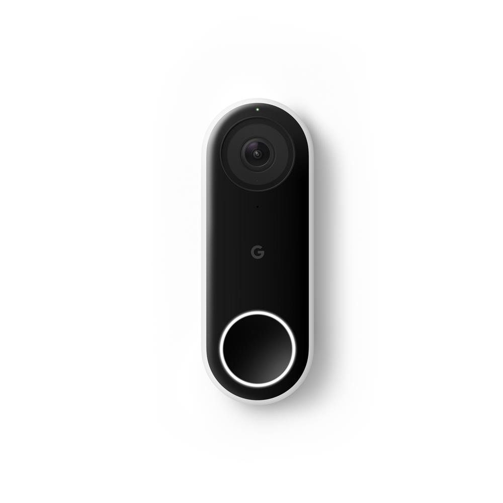 Google Nest� Hello - Wired Smart Wi-Fi Video Doorbell Camera-NC5100US - The Home Depot - $149.00