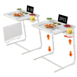 Nutikas Set of 2 Folding TV Trays (White) $34.98