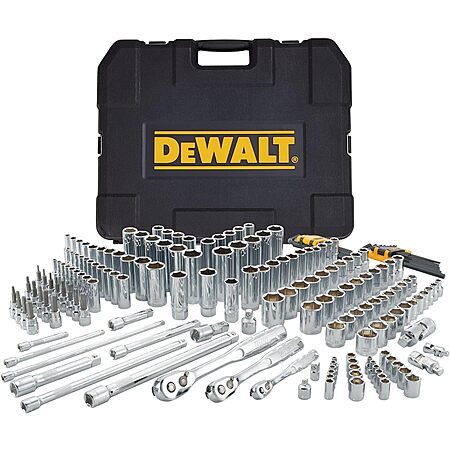192-Piece DeWALT Mechanics Tool Set (SAE & Metric) + 10% Back w/ Prime Card $98