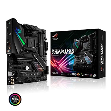 ASUS ROG Strix X470-F Gaming AM4 AMD X470 SATA 6Gb/s USB 3.1 HDMI ATX AMD Motherboard $131.99