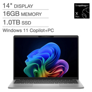 Dell Inspiron 14" Copilot+ Laptop - Qualcomm Snapdragon X Plus Processor (8 Core) $549.99