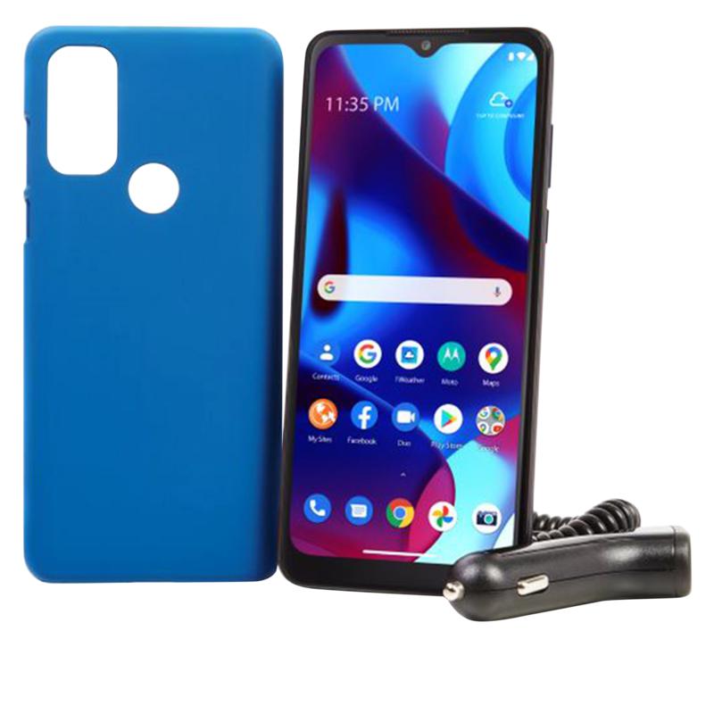 New HSN Customers: Tracfone 32GB Moto G Pure + 1-Yr of Service