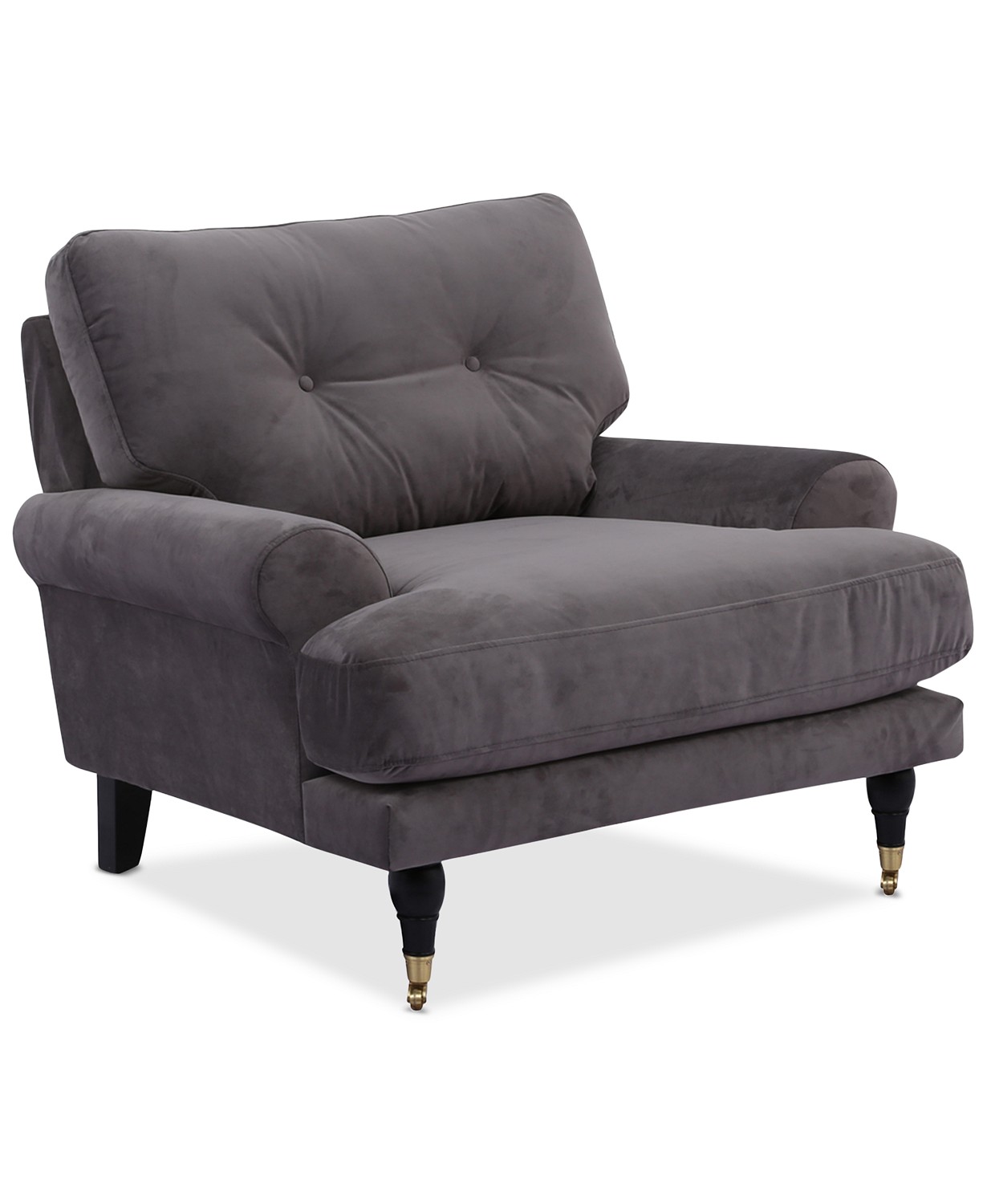 Brenata Fabric Armchair ($169), 92" Sofa ($299)