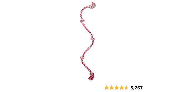 Mammoth Flossy Chews Color Rope Tug – Premium Cotton-Poly Tug Toy for Dogs – Interactive Dog Rope Toy – Tug Dog Chew Toy - $7.95